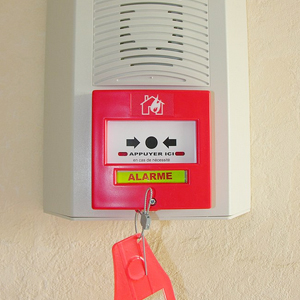 Alarme incendie type 4 RADIO à piles - Tableau de Signalisation à Piles Type 4