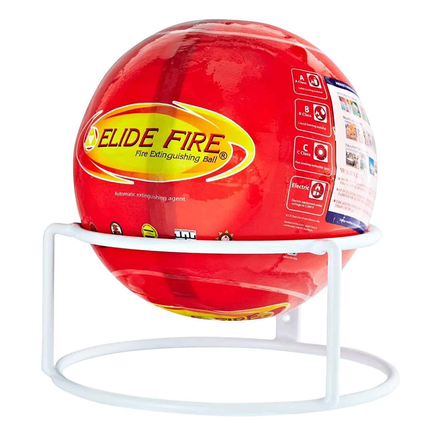 La boule d'extinction Elide Fire est basée sur une technologie révolutionnaire qui fournit des solutions bien plus avancées que les extincteurs portatifs