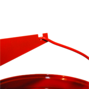 Support mural pour seau d'incendie rouge à fond rond - protection incendie - 9.6 HT - Le Plus Grand Choix de seaux incendie, A Prix Cassés sur Sécurishop,la boutique des achats et vente en ligne. Les prix les plus bas du Web
