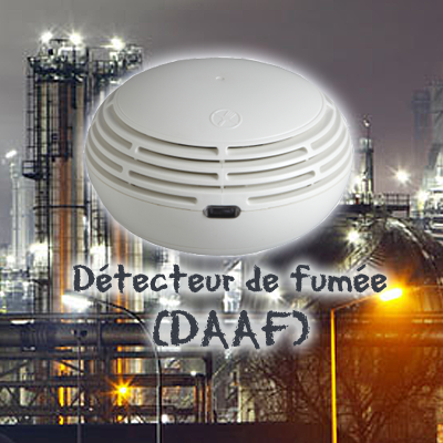 Détecteur de fumée (DAAF) pas cher, norme EN14604 et NF, Détecteurs de  fumée