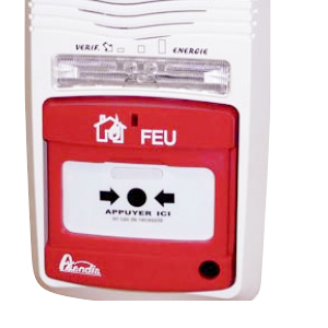 Alarme incendie type 4 à piles 11200 - Tableau de Signalisation à Piles Type 4