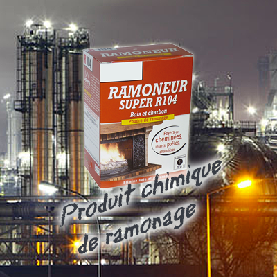 SUPER RAMONEUR R104 - Ramonage chimique - Produits de ramonage - Poudre de  ramonage chimique - Super Ramoneur R104 - Poudre De Ramonage - Ramonage et  entretien