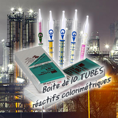 Tubes réactifs colorimétriques GASTEC - détection de gaz par tubes réactifs colorimétriques - Le Plus Grand Choix de tubes réactifs colorimétriques GASTEC - A Prix Cassés sur Sécurishop,la boutique des achats et vente en ligne. Les prix les plus bas du Web